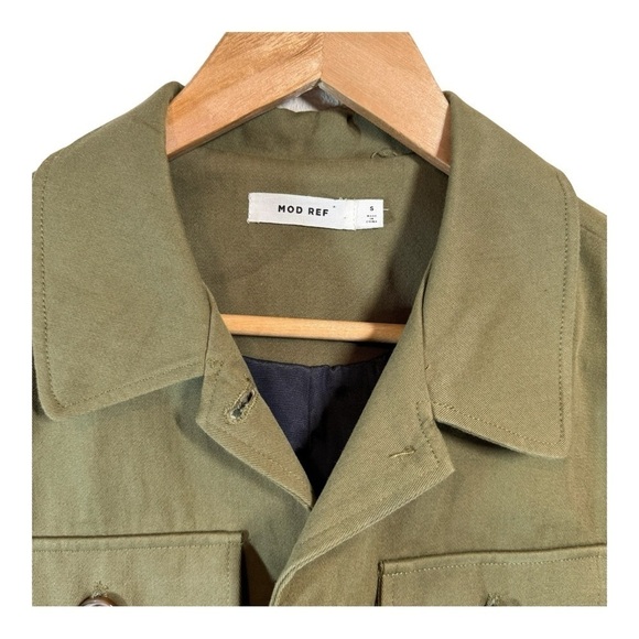 Mod Ref Bell Sleeve Cropped Utility Jacket NWOT - Picture 3 of 5